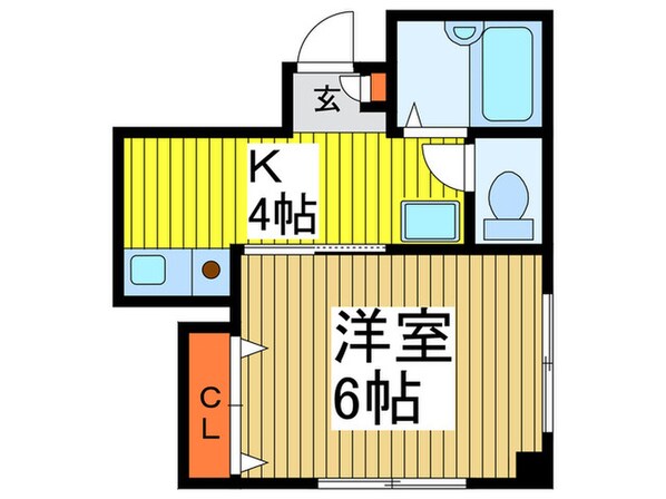 グランメールシャンボールの物件間取画像